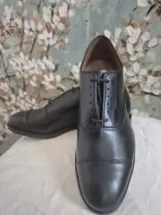New Allen Edmonds Park Avenue 9.5 D Combination Tap Sole Black $450 MSRP
