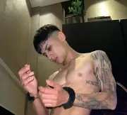 [L074] Male Model Showing Off Body To Viewer Fine Art Hunky Physique