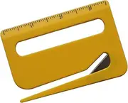Envelope Opener Tool - Mail Opener and Box Cutter,Mail Box Wrapping Paper Letter Opener with Pointed End, Magnifying Glass, Ruler