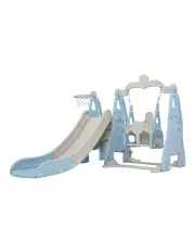 [Keezi] Outdoor Swing and Slide Set 170cm in Blue