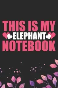 在飛比找博客來優惠-This Is My Elephant Notebook: 