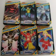 6 Imaginext figures (DC Super Friends) Flash, Black Adam, Supergirl, Batman ++
