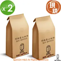 在飛比找PChome24h購物優惠-《黑開水》特級藍山咖啡豆(450克)2入組