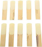 Alto Saxophone Reeds Professional Elasticity Alto Sax Traditional Reeds Classical Jazz 10pcs Accessories (Strength 2.5)