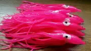 20 Pack 12 CM PINK Octopus Skirts Trolling skirts rigs Game fishing lures