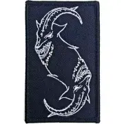 Slipknot Goat Outline Sew Iron On Patch Official Metal Band Merch