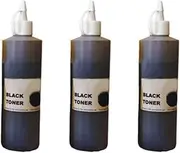 3 Pack TN2450 Toner Refill Compatible with Brother HL-L2350DW MFC-L2710DW , MFC-L2750DW , HL-L2350DW, MFC L2730DW (Black) (3X Black Toner Refill)