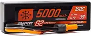 Spektrum 11.1V 5000mAh 3S 100C Smart G2 Hardcase LiPo Battery: IC5, SPMX53S100H5
