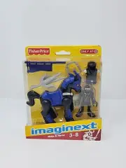 Fisher-Price Imaginext NINJA & HORSE Rare Toy 0383