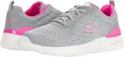 Skechers Skech-Air Dynamight-Top Prize Grey/Hot Pink 6 C - Wide