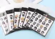 10Pcs Anime Kimetsu no Yaiba Stickers Toy Figures DIY Self Adhesive Sticker Toy