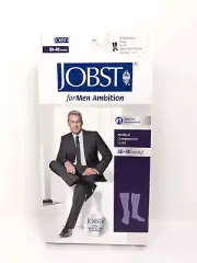 JOBST for Men Ambition Knee High Compression Socks 30-40 mmHg Khaki Size 5