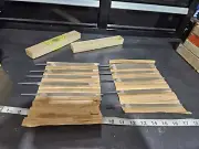 (11) Vintage Nicholson 6” Bandsaw Taper Slim Files NOS in Original BOX