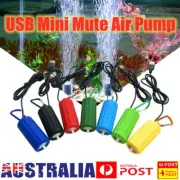 Mini USB Air Energy Supply Bubble Disk Aquarium Fish Tank Oxygen Pump Pond AU