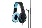Kensington Over-Ear Headphones Headset w Inline Mic Volume For PC Con Blue