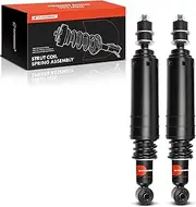 Rear Driver and Passenger Pair (2) Active to Passive Suspension Conversion Kit Compatible with Cadillac 1994-1999 DeVille, 1997-2002 Eldorado, 1994-1997 Seville