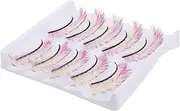 [Minkissy] D False Lashes Set Pairs Fashion Eyelashes for Cosplay Halloween Wedding