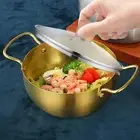 Korean Ramen Pot Portable Multipurpose Instant Noodle Pot Korean Soup Pot for