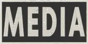 MEDIA Patch With Hook & Loop Morale Tactical Emblem White