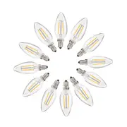 2W Candle Dimmable LED Bulb (E14) Clear in Warm White