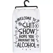 Primitives by Kathy Hope You Brought Alcohol Kitchen Dish Towel 115259 New