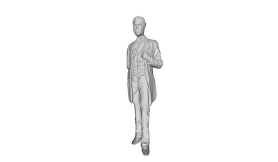 Printle H Homme Rutherford B Hayes--USA President Figure for Dioramas Train Sets