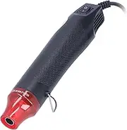 Shanrya Mini Heat Gun, Sturdy Durable Portable Hot Air Gun 200℃ 390℉ ABS Outer Plastic for DIY Project(European Standard )