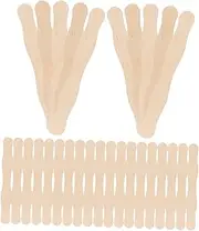 SEWACC DIY Popsicle Stick Craft Kit 50pcs Wedding Program Sticks for Dessert Decor