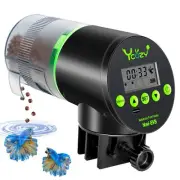 Ycozy Automatic Fish Feeder Rechargeable with Type-C Cable Fish Feeder Automa...