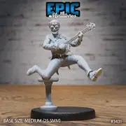 Undead Musician C by Epic Miniatures Monster RPG D&D Pathfinder 3D Print