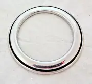 Jeremiah Watt Breast Collar Center Ring 2" Smooth Grooved Horse Tack Saddle
