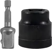 TADAYIM Jack Socket Adapter - Electric Drill Adapter Jack Socket,Heavy Duty Labour Saving Tool, Quick Connect Gear for Commuting, Traveling, Road Trip
