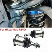 25Mm Car Extended Upper Greasable Ball Joint Part For Toyota Hilux Vigo Kun25 Kun26 REVO 4WD 2005+ BlackSilver