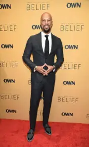 Recording artist Common at the Belief New York premiere at TheTime - Old Photo
