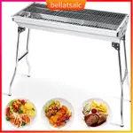 STAINLESS STEEL PORTABLE TRAVEL FOLDING TALL BARBECUE BBQ CH