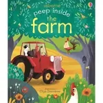 USBORNE PEEP INSIDE THE FARM 硬頁翻翻書(農場玩躲貓貓)＊花小小＊