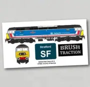 British Rail Class 47 Fridge Magnet 47582 Network South East Livery Locomotive
