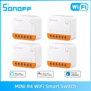 SONOFF MINI R4 Wifi Switch Mini Extreme Smart Home Module Wi-Fi Relay Voice Remo