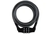 CyclingDeal Bicycle Bike Cycling Combination Lock Keyless Cable 6x1500mm