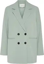 Women's Yaslikka LS Oversized Blazer S. Noos, Iceberg Green, 12 AU
