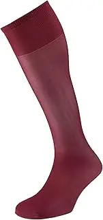 [EJECUTIVO] Men's Socks Knee Socks Red Garnet Red, Garnet red, One Size Plus