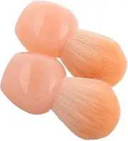 Beavorty Soft Dense Brush Set Nail Dust Brush for Even Powder Application Manicure Cleanup