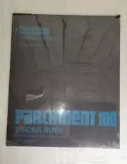 Bienfang Parchment 100 Tracing Paper Pad 50 Sheets 14" x 17” Brand New Sealed
