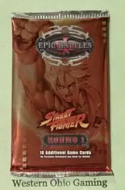 Epic Battles TCG Street Fighter Round 1 Booster Pack NEW CCG Trading Card Game