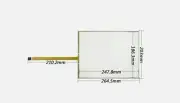 1PCS NEW For FPM-2120G-R3AE FPM-2120G-R3BE Touch panel screen glass AMK