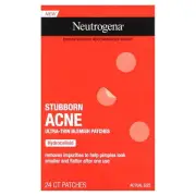 Neutrogena Stubborn Acne® Ultra-Thin Blemish Patches 24 Patches**FREE SHIPPING**