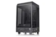 Thermaltake The Tower 100 Mini Tower PC Case with 3 Tempered Glass Panels C 62