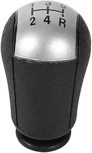 Shift Knob, Car 5 Speed Shift Knob for Ford Focus Mondeo MK3 Mustang S-MAX Galaxy (Gray)
