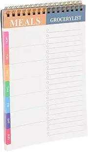Beavorty Weekly Planner Notepad Daily Schedule Book 50 Sheets A5 Planner Memo Tabs for To-do List