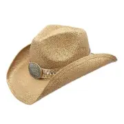 Peter Grimm Women's Gila Drifter – Rhinestone Cowgirl One Size, Metallic Gold